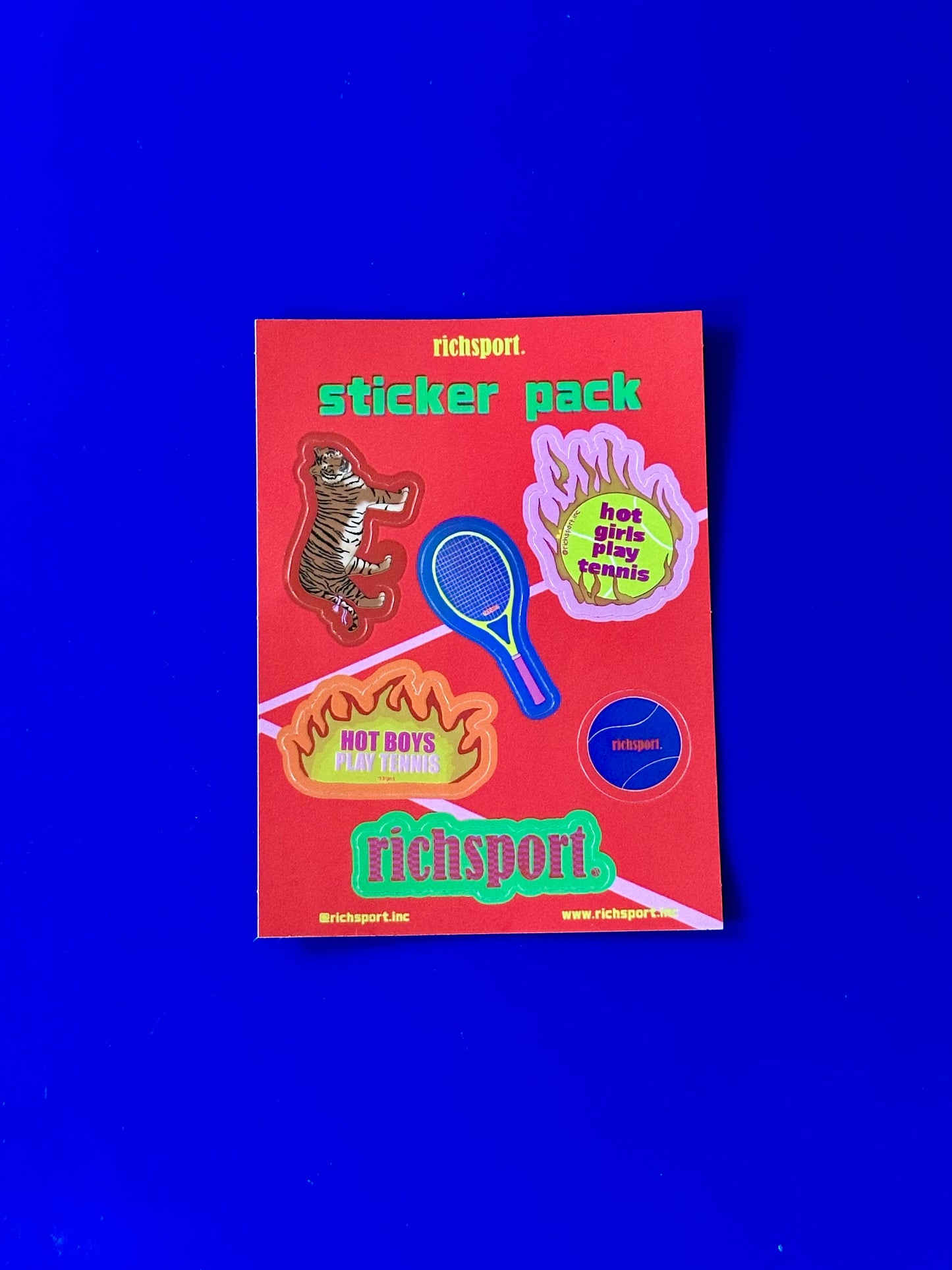 richsport sticker sheet 2nd edition