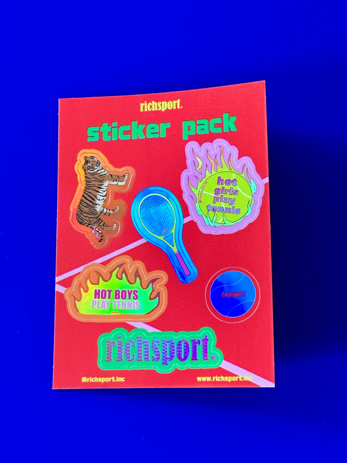 richsport sticker sheet 2nd edition